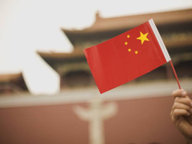 Imagen de referencia de la bandera de China. Foto: Getty Images / 	Russell Monk
