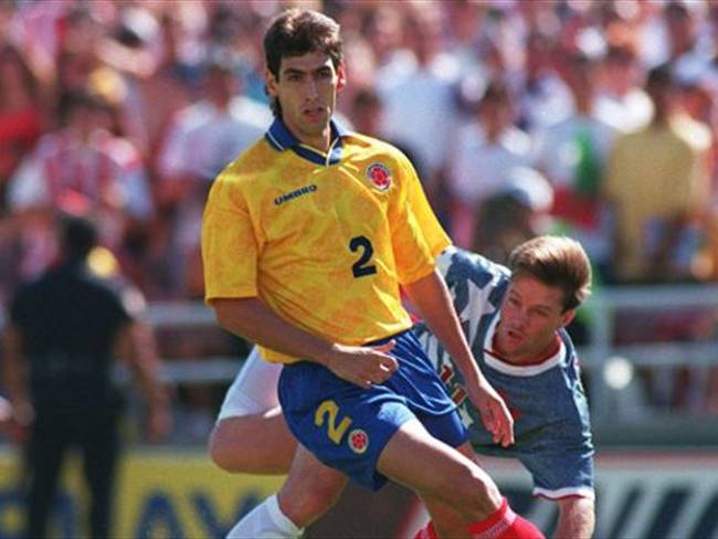 Andrés Escobar jugó los mundiales de Italia 1990 y Estados Unidos 1994 con la selección de su país. Foto: BBC Mundo/Getty