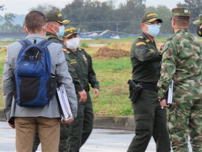 A Popayán fue enviada una comisión del Gobierno Nacional para evaluar lo sucedido . Foto: Policía Nacional