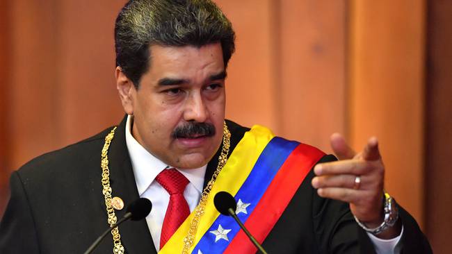 Nicolas Maduro, presidente de Venezuela. Foto: YURI CORTEZ/AFP via Getty Images