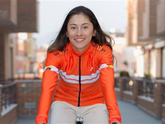 Daniela Atehortua, ciclista del Colnago Team. Foto: instagram: daniela_ahoyos