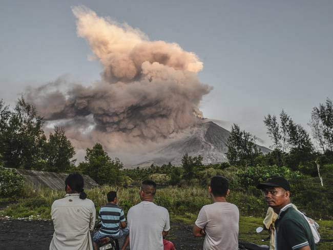 volcán Mayon. Foto: Ezra Acayan/NurPhoto a través de Getty Images