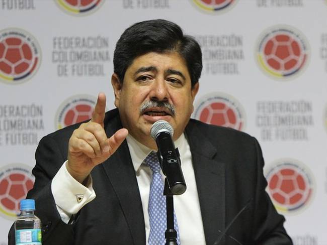Luis Bedoya ya tiene un proceso judicial en su contra en Estados Unidos por el escándalo del &#039;FIFA-gate’. Foto: Colprensa