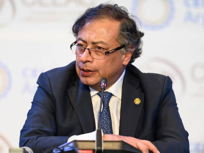 Gustavo Petro. (Photo by Manuel Cortina/SOPA Images/LightRocket via Getty Images)