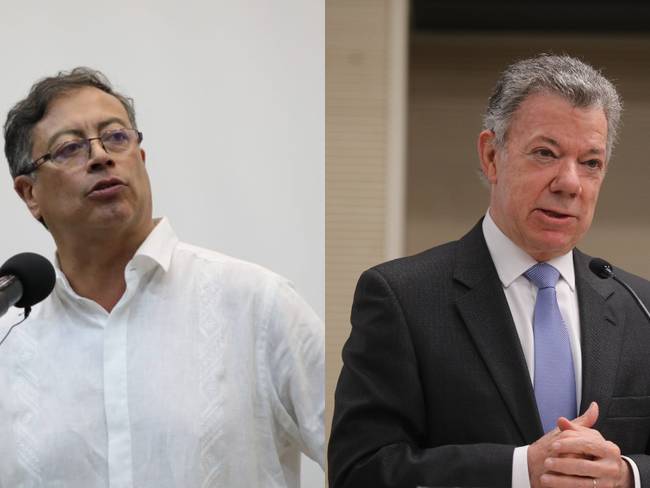 Petro y Santos se reunieron para acelerar la implementación de la paz en el país