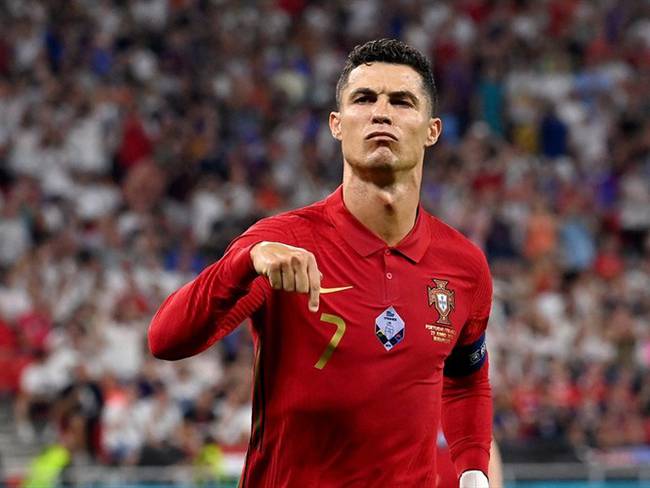 Cristiano Ronaldo, jugador de Portugal en la Eurocopa 2021. Foto: Tibor Illyes - Pool/Getty Images
