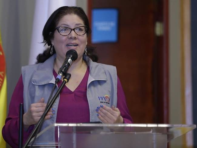 La directora de la Misión de Observación Electoral, Alejandra Barrios. Foto: Colprensa