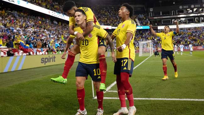 Selección Colombia. Foto: AFP.