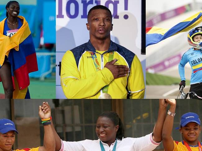 Crónica en homenaje a las glorias olímpicas de Colombia. Foto: Colprensa-Getty Images