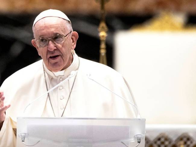 Papa Francisco se muestra preocupado por la violencia en Colombia . Foto: Vatican Pool/Getty Images