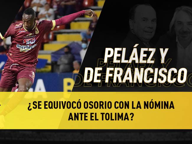 Escuche aquí el audio completo de Peláez y De Francisco de este 3 de diciembre