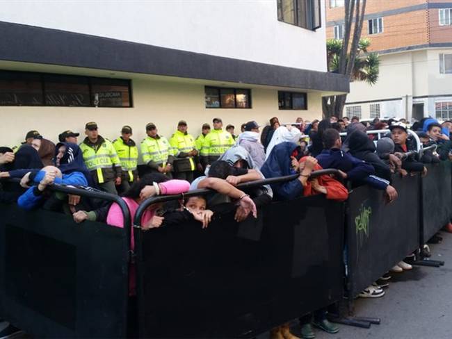 144 personas fueron capturadas en Mega operativo contra el crimen en Bogotá. Foto: Cortesía Mebog