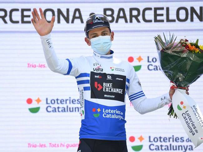 Esteban Chaves se consagro en esta Vuelta Cataluña como el mejor colombiano de esta competencia. Foto: Getty Images