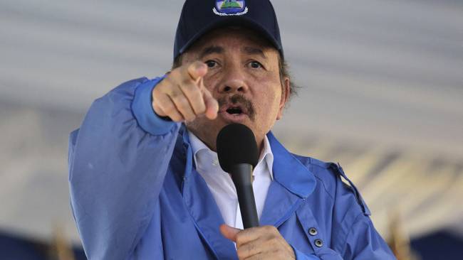 Daniel Ortega, presidente de Nicaragua. Foto: INTI OCON/AFP via Getty Images