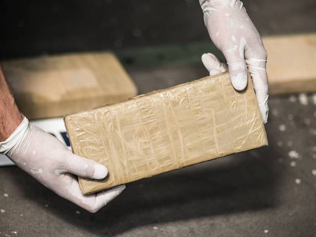 Paquete de cocaína imagen de referencia. Foto: Getty Images. / Lucas Ninno