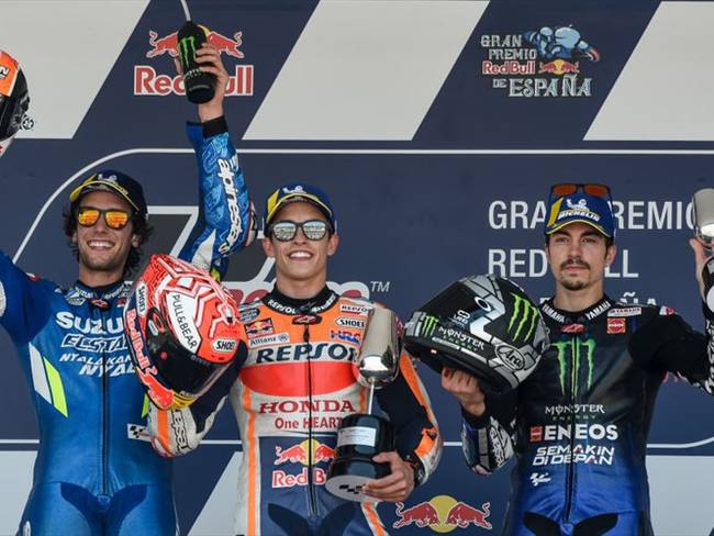 La copa de Jerez la levantó Marc Márquez en el gran campeonato de MotoGP. Foto: Getty Images