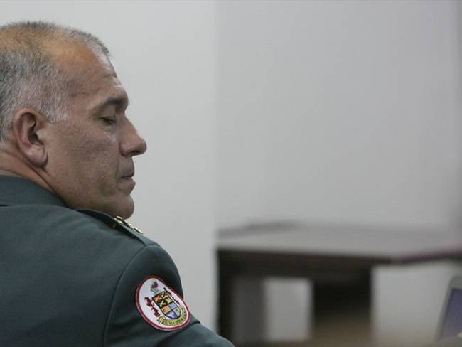 Coronel (r) Hernán Mejía procesado por presuntas alianzas con paramilitares. Foto: Colprensa