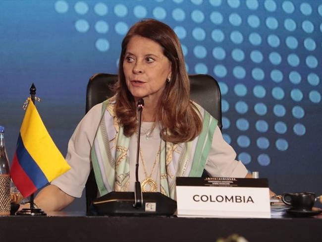 La canciller y vicepresidenta Marta Lucía Ramírez anunció que Colombia extenderá la jurisdicción consular de su Embajada en Marruecos.. Foto: Colprensa