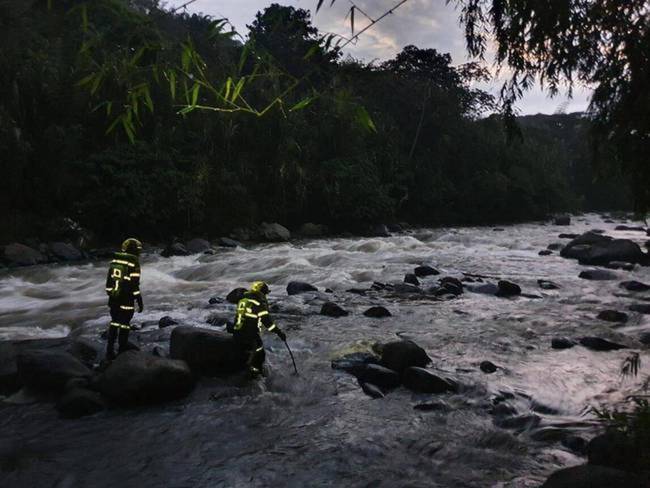 Familia de oficial de la Policía desaparecido en el río Otún piden investigar otras hipótesis / Foto Policía Metropolitana de Pereira