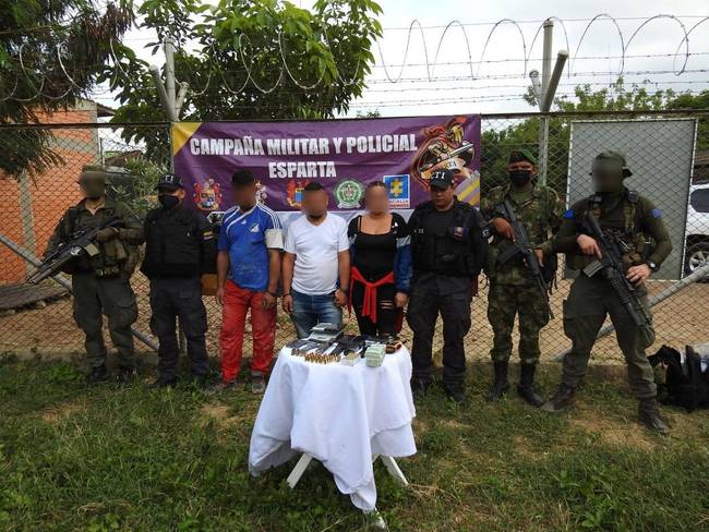 Ejército Nacional capturó a dos integrantes del ELN