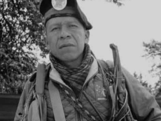 Albeiro Camayo, líder indígena asesinado en el resguardo Las Delicias. Crédito: Cric.