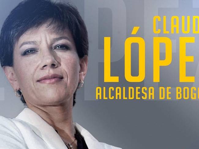 Claudia López es la primera mujer alcaldesa de Bogotá