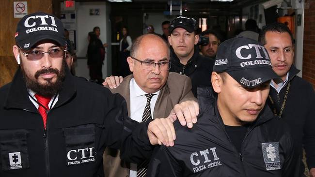 Se aplazó el inicio del juicio contra el exfiscal Fabio Augusto Martínez Lugo en el caso de las “chuzadas”. Foto: Colprensa / ÁLVARO TAVERA