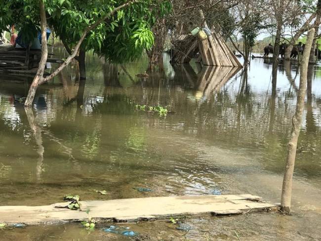 Tres municipios de Córdoba declaran calamidad pública por fuertes lluvias. Foto: cortesía.