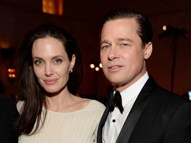 Angelina Jolie y Brad Pittt  (Photo by Michael Kovac/Getty Images for AFI)