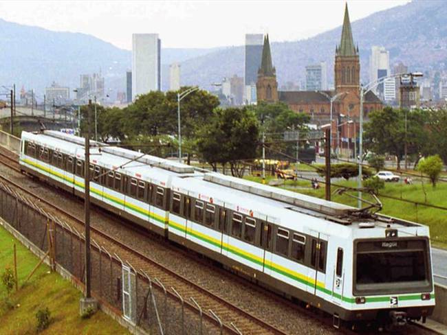 El metro de Medellín reanudó su operación completa tras presentar una serie de fallas durante la semana. Foto: Colprensa