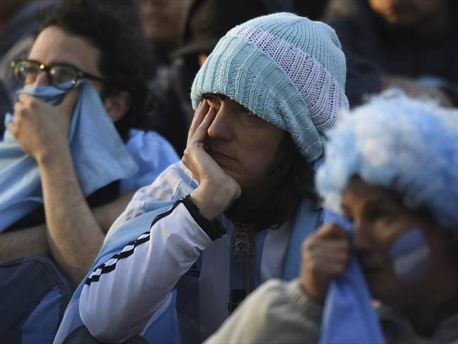 Hinchas argentinos. Foto: Getty Images