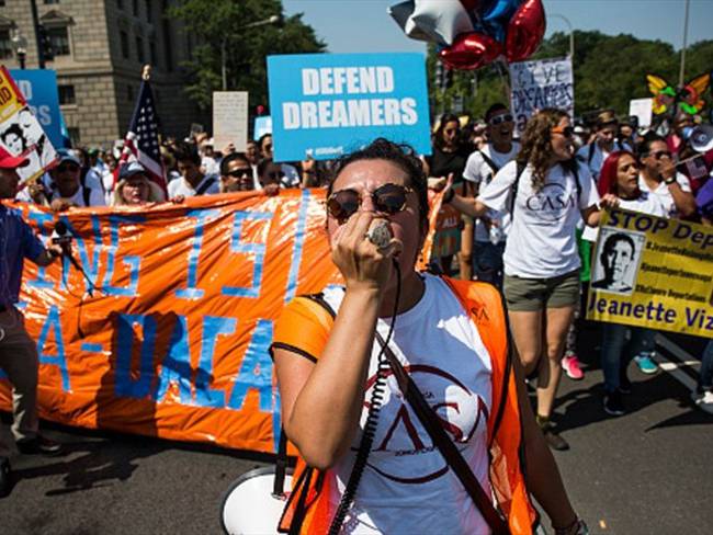 CIDH ve &quot;casi inhumano&quot; cancelar permiso de residencia a &quot;soñadores&quot; en EE. UU.. Foto: Getty Images