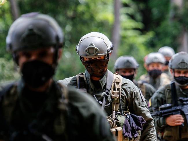 Enfrentamientos entre el ejército venezolano y disidencias armadas. Foto: Getty Images