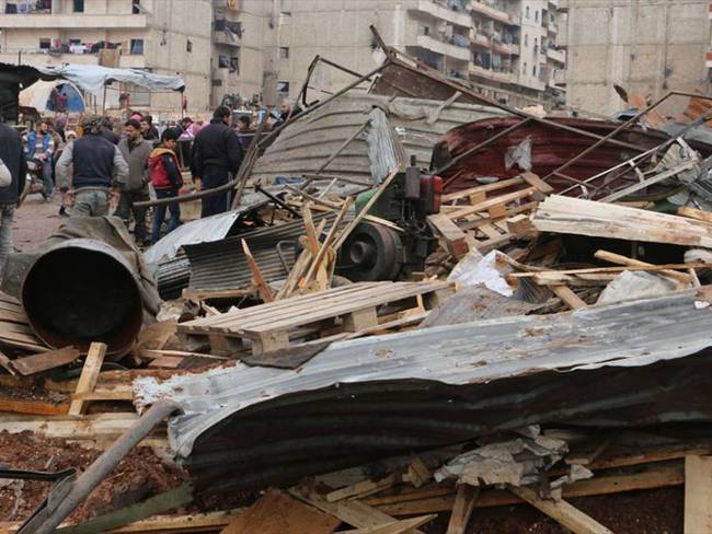Seis personas muertas y 29 heridos deja explosión en Siria. Foto: Getty Images