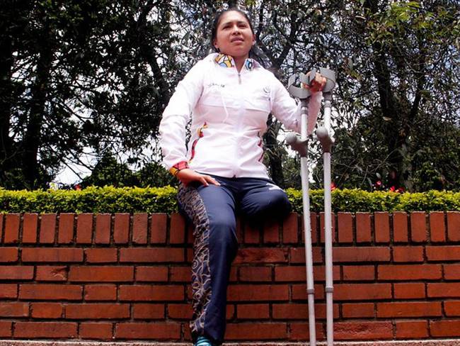 Carolina Munévar se alzó en oro en Campeonato del Mundo de Paracycling en Portugal