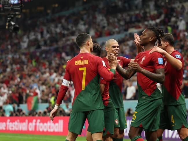 Portugal vs Suiza, octavos de final Mundial de Qatar 2022. Foto: Matthew Ashton - AMA/Getty Images