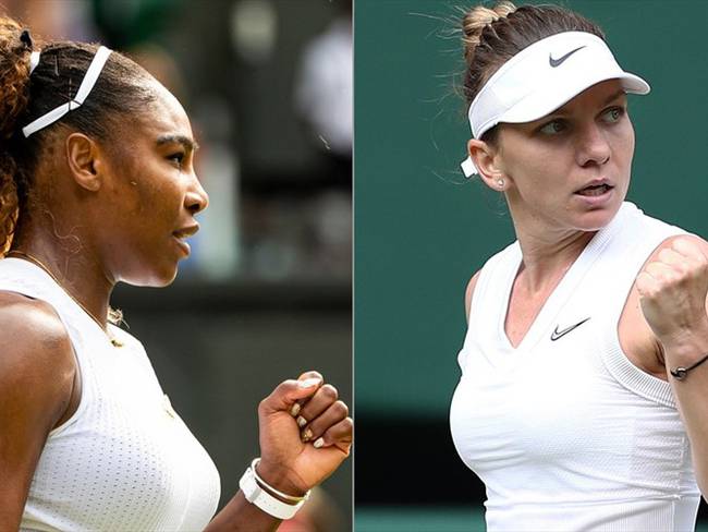 Serena Williams, siete veces campeona de Wimbledon, volverá a disputar la final este año, contra la rumana Simona Halep. Foto: Getty Images