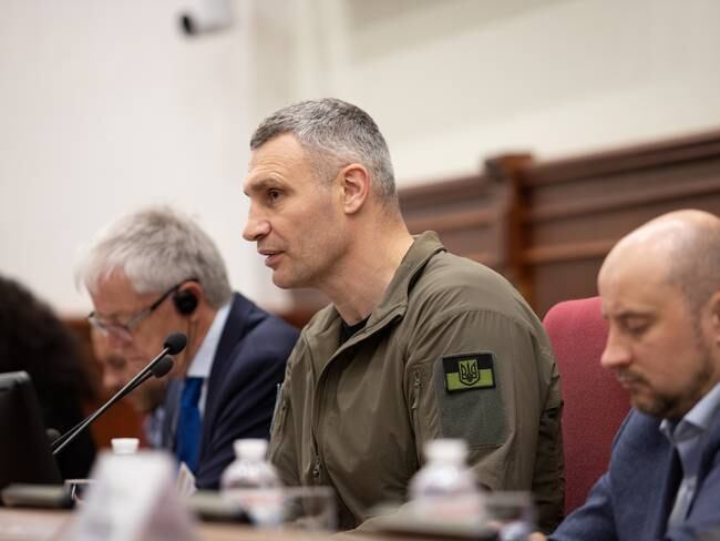 Vitalii Klychko, alcalde de Kiev. Foto: Oleksii Samsonov/Getty Images