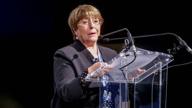 Michelle Bachelet, alta comisionada de la ONU. Foto: Getty Images