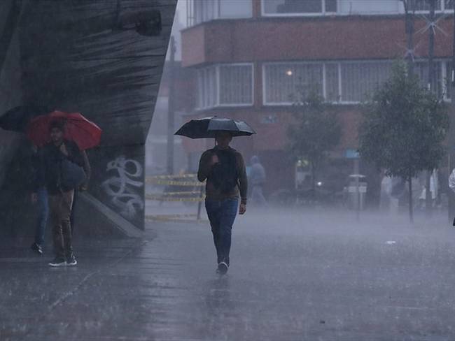 Temporada de lluvias en Colombia. Foto: Colprensa