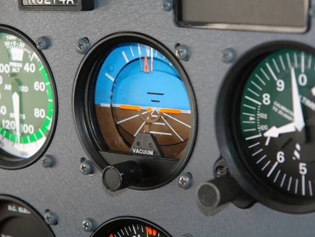 Monitor de avión tipo Cessna. Foto: Infospeed / Getty Images