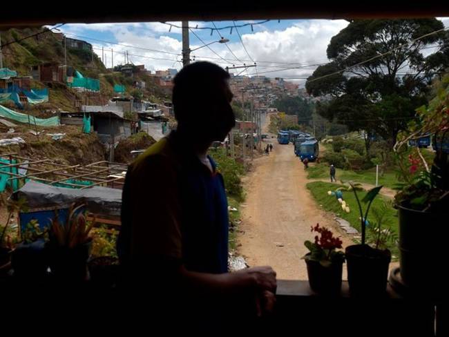 Durante 2020, 3&#039;500.000 ciudadanos entraron en pobreza, por lo que un total de 21 millones de personas en Colombia estuvieron en esta condición. Foto: Getty Images / RAUL ARBOLEDA