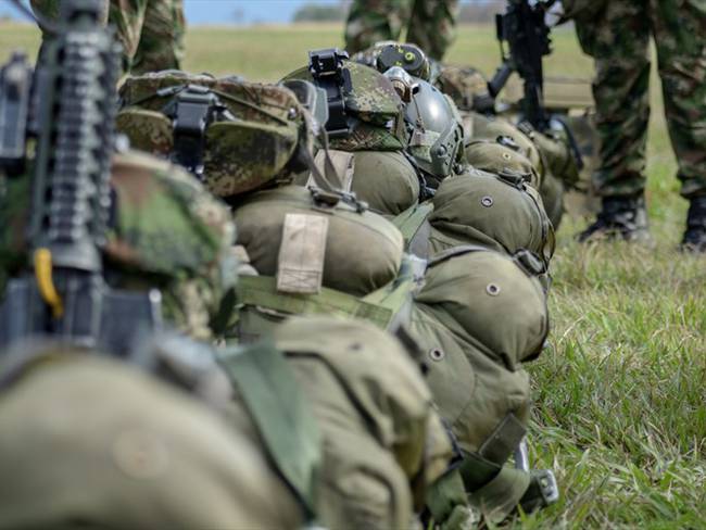 Armas Ejército de Colombia. Foto: Referencia Getty