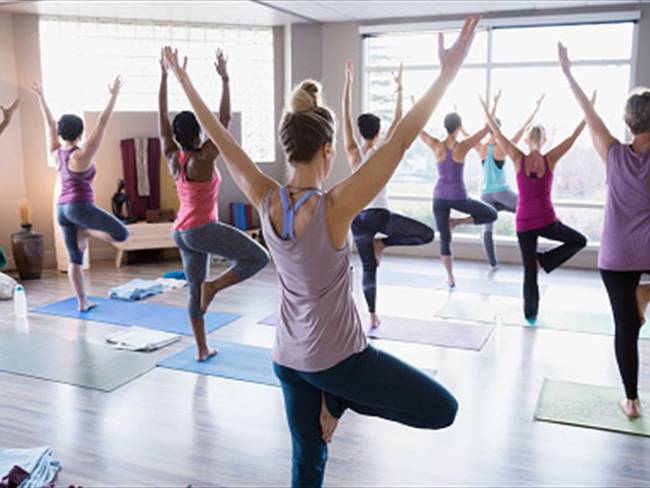 La clase de Yoga que bate récord con 36 horas seguidas.. Foto: Getty Images