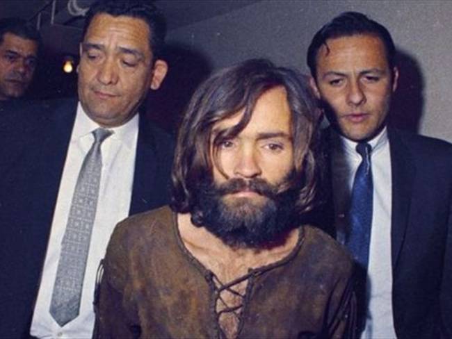 El asesino Charles Manson, en los años 70. Imagen tomada de BBC Mundo.