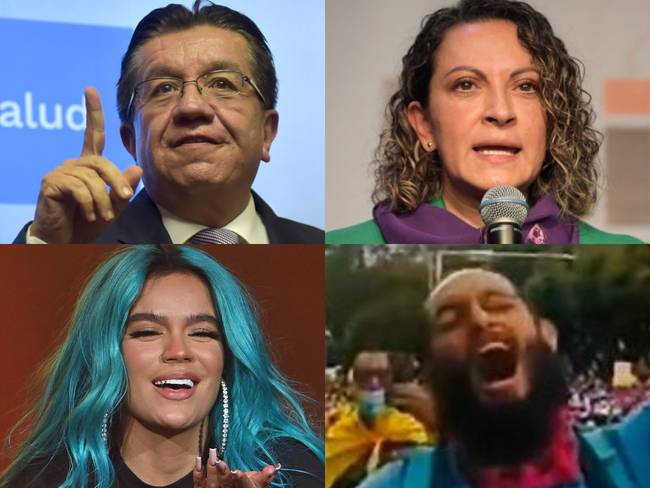Estos son los principales rostros del 2021 en Colombia