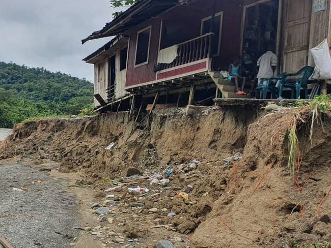 Más de 1.600 familias afectadas por inundaciones en López de Micay, Cauca