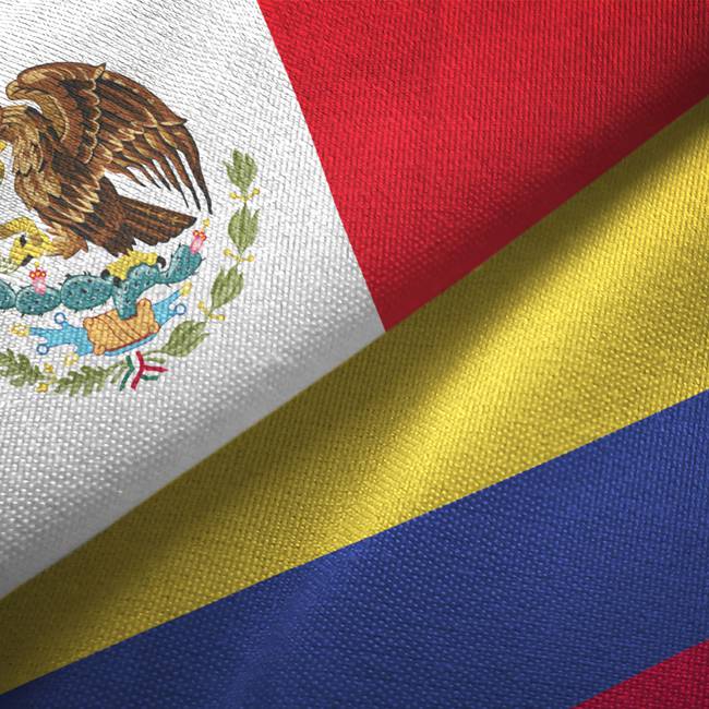 México y Colombia. Foto: Getty Images