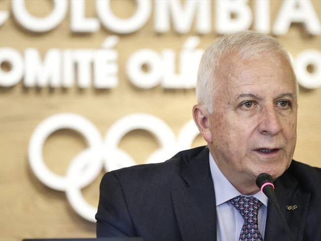 El expresidente del Comité Olímpico Colombiano dijo que los deportistas colombianos se sobrepusieron a todos los obstáculos de la pandemia.. Foto: Colprensa - Sergio Acero