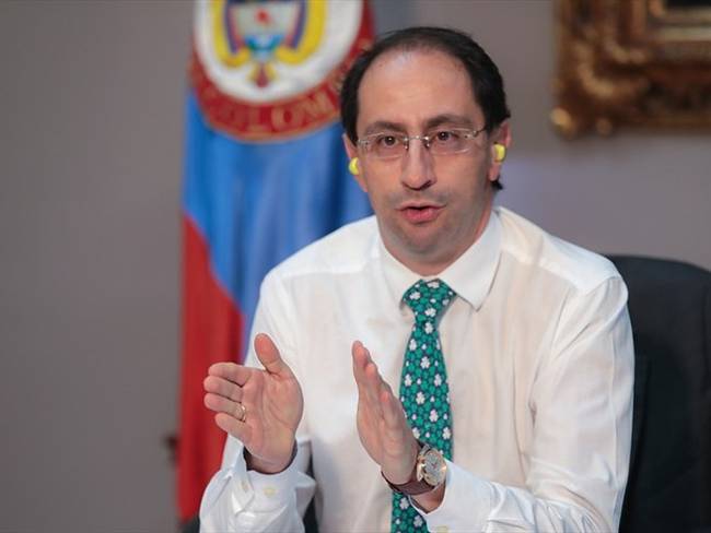 El ministro de Hacienda, José Manuel Restrepo, tiene dos reuniones esta semana para definir la segunda ponencia. Foto: Colprensa / MINISTERIO DE HACIENDA